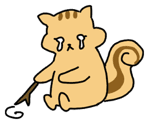 Shi-chan of chipmunk English version sticker #1254181