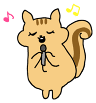 Shi-chan of chipmunk English version sticker #1254192