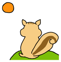 Shi-chan of chipmunk English version sticker #1254193