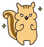 Shi-chan of chipmunk English version sticker #1254196