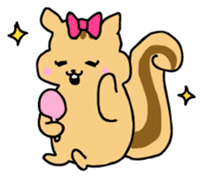 Shi-chan of chipmunk English version sticker #1254197