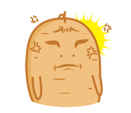 Popomo the potato life sticker #1254566