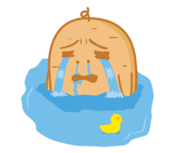 Popomo the potato life sticker #1254569