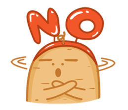 Popomo the potato life sticker #1254571