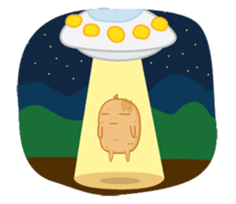Popomo the potato life sticker #1254572