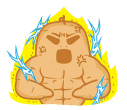 Popomo the potato life sticker #1254595