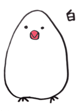 busabusa bird sticker #1254616
