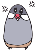 busabusa bird sticker #1254622