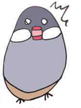 busabusa bird sticker #1254630