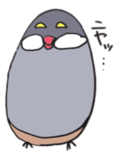 busabusa bird sticker #1254631