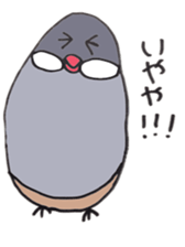 busabusa bird sticker #1254632