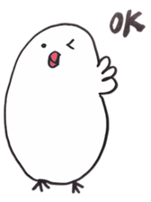 busabusa bird sticker #1254640