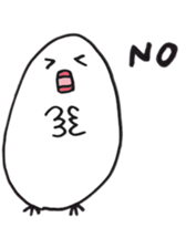 busabusa bird sticker #1254641