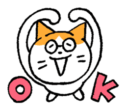 MEGANE cat sticker #1254651