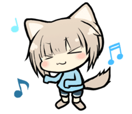 The werewolf and the witch. sticker #1255244