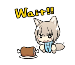 The werewolf and the witch. sticker #1255245