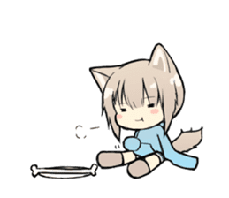 The werewolf and the witch. sticker #1255246