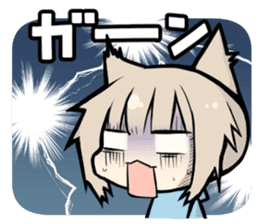 The werewolf and the witch. sticker #1255262