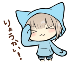 The werewolf and the witch. sticker #1255266