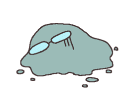 Sticker for the people of glasses sticker #1255468