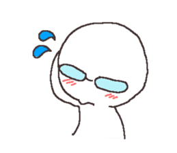 Sticker for the people of glasses sticker #1255473