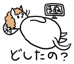 Mother cat (okan-neko) sticker #1255962