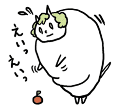 Mother cat (okan-neko) sticker #1255971