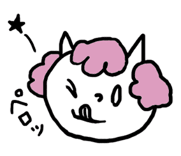 Mother cat (okan-neko) sticker #1255998