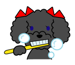 I likes a toy poodle. sticker #1256004
