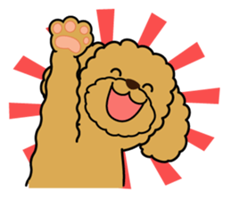 I likes a toy poodle. sticker #1256007