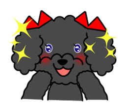 I likes a toy poodle. sticker #1256009