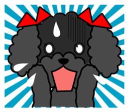 I likes a toy poodle. sticker #1256013