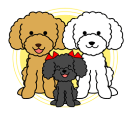 I likes a toy poodle. sticker #1256024