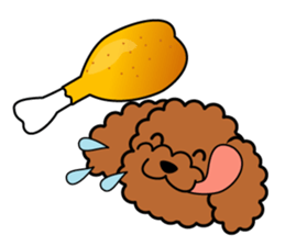 I likes a toy poodle. sticker #1256028