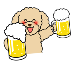 I likes a toy poodle. sticker #1256039