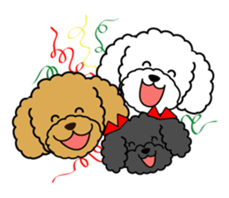 I likes a toy poodle. sticker #1256041