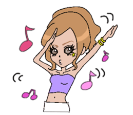 Shibuya girl Yu sticker #1256644