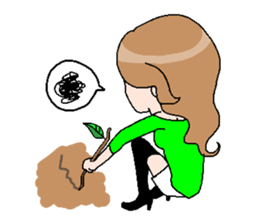 Shibuya girl Yu sticker #1256669