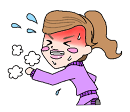 Shibuya girl Yu sticker #1256671