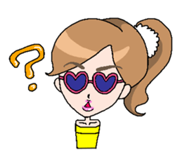 Shibuya girl Yu sticker #1256673