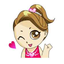 The figure skate girl Kururi sticker #1256695