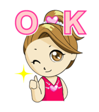 The figure skate girl Kururi sticker #1256698