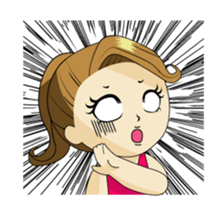 The figure skate girl Kururi sticker #1256708