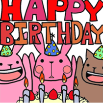 cat and rabbit sticker #1256963