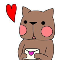 cat and rabbit sticker #1256975