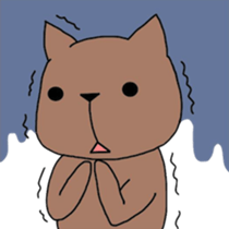 cat and rabbit sticker #1256977