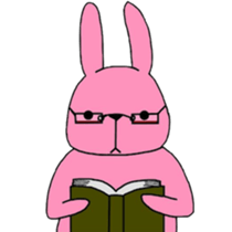 cat and rabbit sticker #1256992