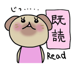 Pochico and Tulip sticker #1257092