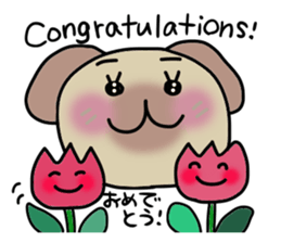 Pochico and Tulip sticker #1257095