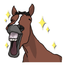 LIFE with lovely horses sticker #1257723